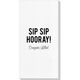 Bold Sip Sip Hooray Deville Guest Towels Image 3 of 3